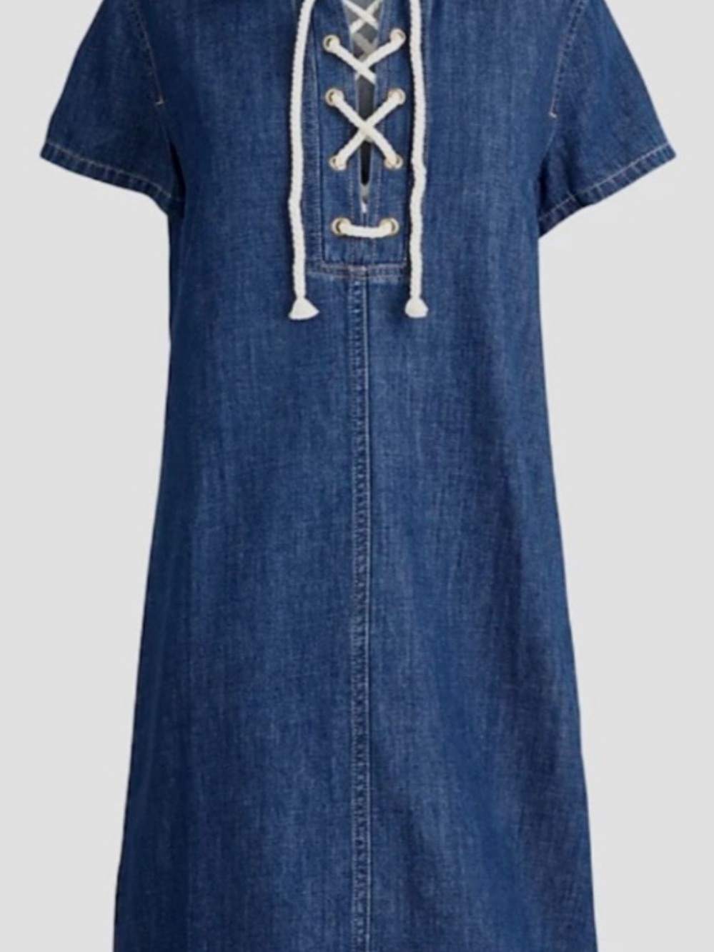 J. Crew Women's Regal-Navy-Wash
Lightweight Denim cotton